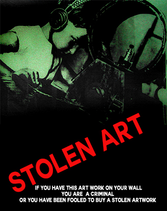 STOLEN ART WORK IN BERLIN 